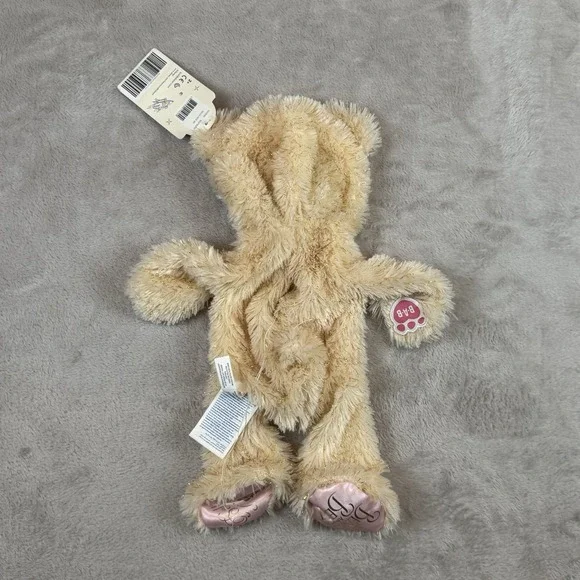 NEW Build a Bear Retired Beauty & the Beast Belle Bear Plush Unstuffed 2016 Tags - Picture 2 of 9